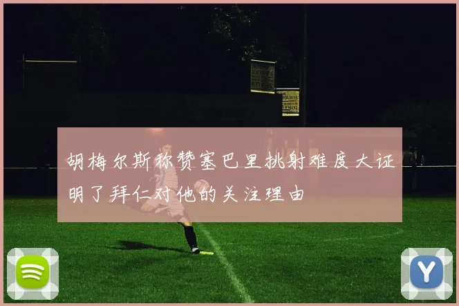 胡梅尔斯称赞塞巴里挑射难度大证明了拜仁对他的关注理由